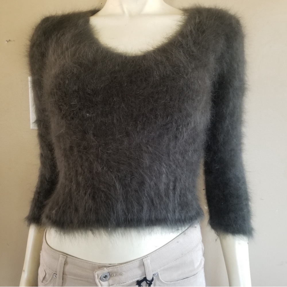 Womens Express Vintage 90s Angora Sweater size small